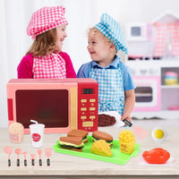 HKM-130387 Realistic 23-Piece Electric Kitchen Appliances & Tool Play Set for Kids