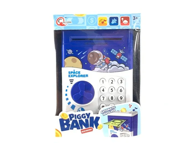 HKM-442259 Digital Password Electronic ATM Piggy Bank for Kids - Safe Plastic Money Saving Box