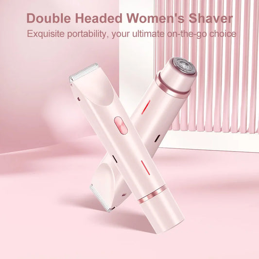 HKM-979859 3 in 1 Dual Head Electric Painless Shaver and Body Epilator with IPX7 Waterproof Design