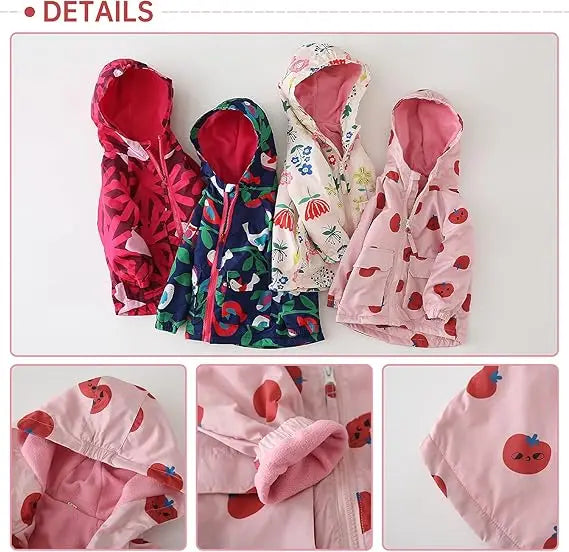 KTX-801427 Girls Softshell Jacket Comfortable and Stylish Breathable and Washable