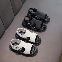 HKM-279443 New Fashion Summer Beach Sandals for Boys PU Material Anti-Slippery Soft-Soled Kid's Shoes