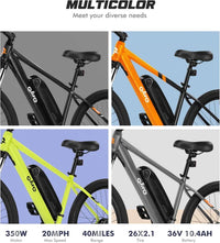 HKM-7263315 Adult: 750W Motor, 20 MPH Top Speed, 48V System and 48V 10.4Ah Battery Electric Bicycle for Daily Commuting