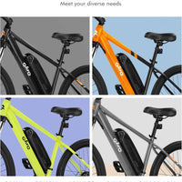 Qlife Racer 27.5 Inch 21 Speed Cycle Battery Electric Mountain Bike with Lithium Battery