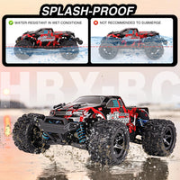 HKM-380179 1:18 Scale Waterproof Remote Control Car with High Speed up to 60km/h, 2.4GHz Control, USB Charging, Indoor/Outdoor Use