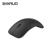 HKM-002515 Silent Clicks Wireless Mouse, Ergonomic 2.4 GHz Portable Design for PC, Laptop, and Smartphone