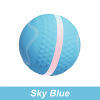 HKM-192467 Interactive USB Rechargeable TPU Pet Dog Chew Toy Ball
