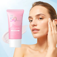 HKM-948243 Sakura Waterproof Sunscreen Face Cream for UV Protection and Brightening Skin Care - 50g