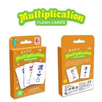 HKM-905619 Early Learning Math Educational Cards - 36 Piece Set for Kids