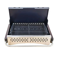 VTX-9602003 Portable Foldable Charcoal BBQ Grill Outdoor Camping Steel Barbecue Grill for Thanksgiving Party and Picnics Use