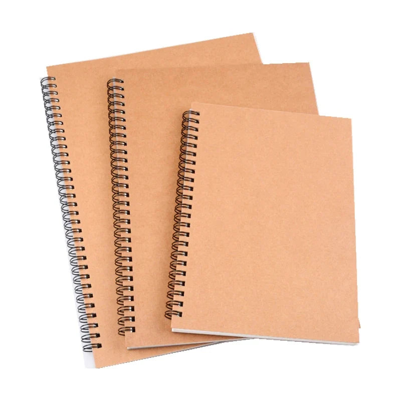 KTX-818131 Pocket-Sized Spiral Notebooks - 5 Pack with 180 Ruled Pages for Writing and Drawing