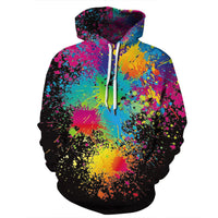 HKM-817235 OEM Custom logo Sweatshirt Long Sleeves Hoodie 3D Printed Casual Hooded Sweatshirt Clothing