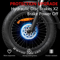 USA EU Warehouse Fast Shipping 48V 13AH 20inch Fat Tire Rear Hub Motor Folding Ebike Electric Mountain Bike 60 km