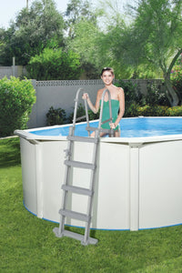 HKM-782803 Endless Outdoor Portable Family Swimming Pool - Bestway Hydrium Steel Wall Container