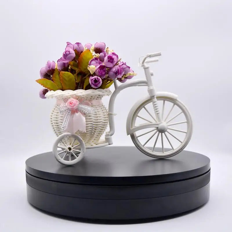 KTX-382803 32 CM Heavy Duty Electric Rotating Display Turntable for Showcasing Products