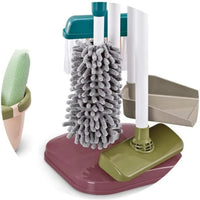 HKM-916819 Children's Cleaning Play Set with Toy Vacuum Cleaner for Pretend Housework Fun