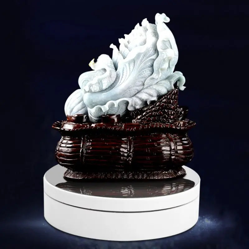 KTX-644947 Electric Rotating Display Stand with 3 Speeds for Jewelry and Photography, USB Rechargeable