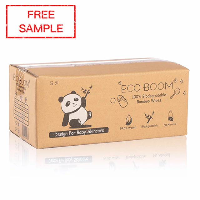 HKM-404883 Biodegradable Bamboo Wipes for Babies – Unscented, Pure & Safe, Soft for Sensitive Skin