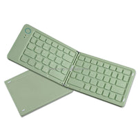 HKM-100819 Folding Bluetooth Keyboard for Tablets and Phones, Ultra Thin Design, Compatible with iPad and More