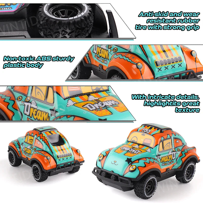HKM-771091 1/20 Scale Electric RC Crawler with Light and Remote Control for All Ages