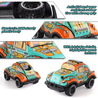 HKM-771091 1/20 Scale Electric RC Crawler with Light and Remote Control for All Ages