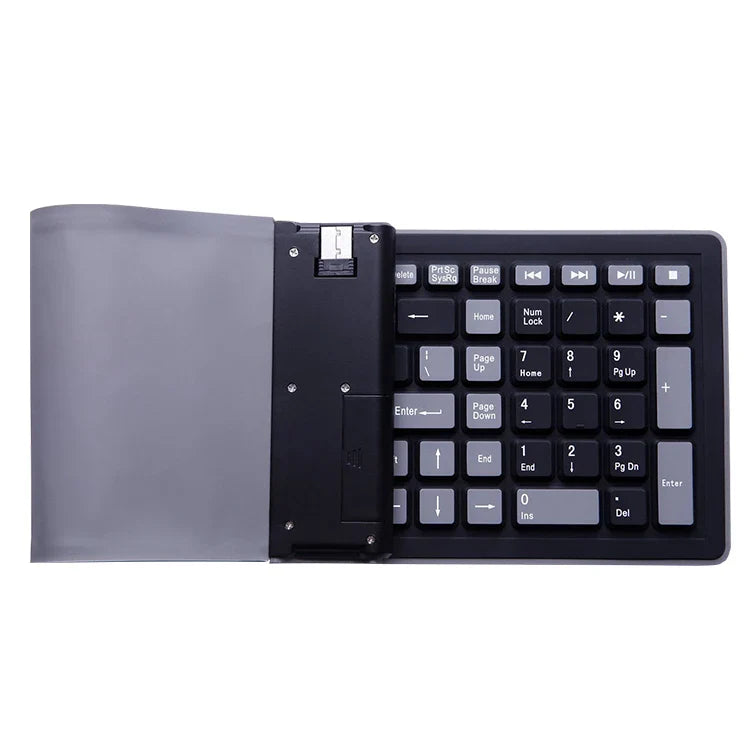 HKM-231891 Wireless Waterproof Azerty Silicone Keyboard with 2.4G USB for PC