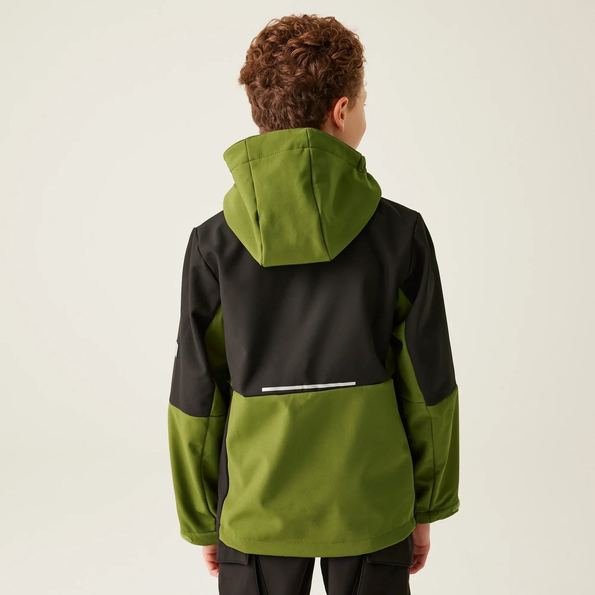 KTX-244371 Waterproof Kids Softshell Jacket for Boys Comfortable Nylon Winter Autumn