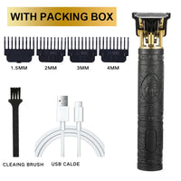 HKM-717715 Rechargeable Electric Hair Clipper and Beard Trimmer for Professional Use
