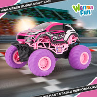 HKM-198227 1:24 Off-Road Remote Control Truck, 4WD Brushless Racing Vehicle with Headlights, High-Speed Indoor-Outdoor Fun