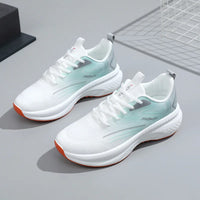 HKM-983379 K2506 New Women's Shoes Summer Mesh Shoes Breathable Thick Sole Elevated Casual Sports Women's Shoes