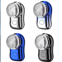 HKM-422803 Compact Waterproof Mini Electric Razor for Travel - Rechargeable Pocket Shaver