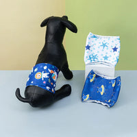 HKM-503187 Washable Male Dog Belly Band Diaper - Pack of 3 Adjustable and Reusable Wraps
