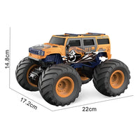 HKM-278419 1/18 Scale 2.4G 4Ch 4X4 RC Car with Super Wheels - Ready-to-Use Electric Vehicle for Indoor/Outdoor Fun