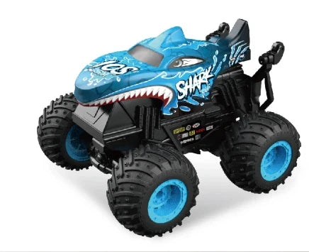HKM-934931 360° Rotating Remote Control Dinosaur Stunt Truck - 2.4G Electric Crawler for Indoor and Outdoor Play