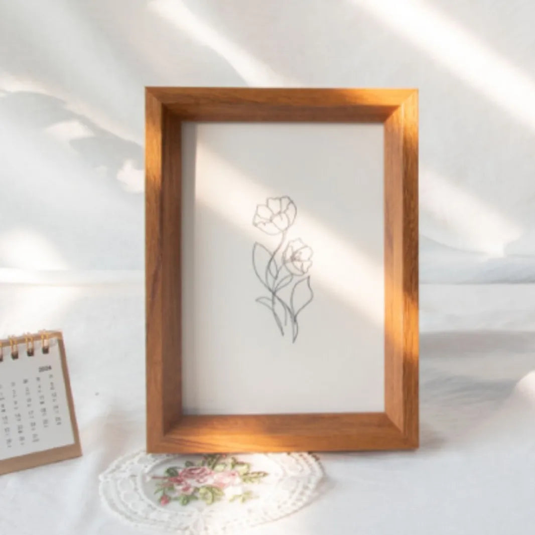 KTX-407699 Handmade Wooden Photo Frame - Custom Size, Environmentally Friendly Materials