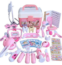 HKM-360915 Educational Doctor Role Play Set for Kids - 38PCS Medical Kit with Plastic Toys