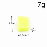 KI liangpeng Simulation PVC fruit block Strawberry Hami melon cut model DIY food accessory decoration photography prop