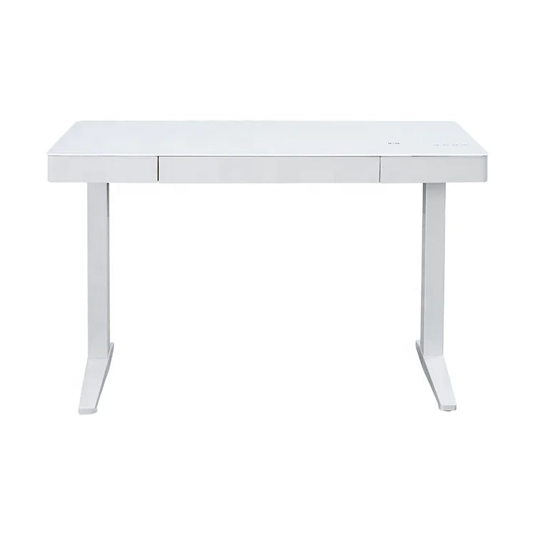 KTX-153299 Adjustable Standing Desk with USB Charging Port for Home Office Use