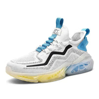HKM-328019 JSYWD-286 Men's Casual Fashion Trend Sneakers with Crisp Breathable Mesh and Soft Soles