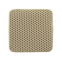 HKM-471571 Honeycomb Double Layer Cat Litter Trapping Mat for Effective Scatter Control and Waste Reduction