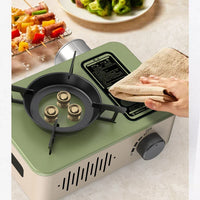 HKM-962451 Windproof Outdoor Propane Gas Stove with 3200W Firepower for Camping and Picnics