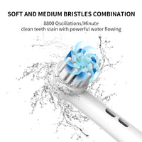 HKM-978707 Smart Eco-Friendly Wireless Electric Toothbrush with Oscillating and Rotating Features