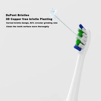 HKM-814867 Electric Sonic Toothbrush & Water Flosser Set with 2 Smart Brush Heads and Retractable Water Tank