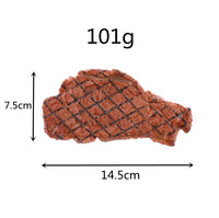Artificial Steak Simulation Food  Cooked Roast Beef Meat Home Kitchen Market Display Photography Props