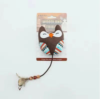 HKM-603795 Interactive Plush Cat Toys – Cute Animal Designs Including Lions and Foxes, Bite Resistant and Self-Play Features