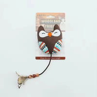 HKM-603795 Interactive Plush Cat Toys – Cute Animal Designs Including Lions and Foxes, Bite Resistant and Self-Play Features