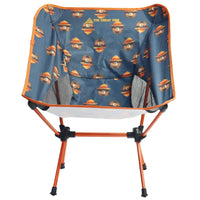 HKM-585043 Portable 7075 Aluminum Folding Moon Chair for Outdoor Activities, Includes Carry Bag
