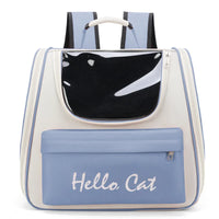 HKM-816211 Airline-Approved Dog and Cat Backpack Carrier with Breathable Oxford Fabric and Mesh Ventilation