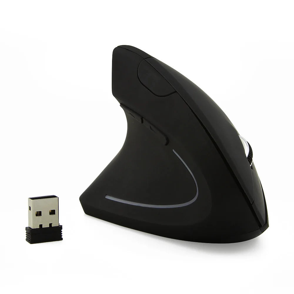 HKM-773139 Ergonomic Wireless Vertical Mouse with Adjustable DPI for Comfort and Ease of Navigation