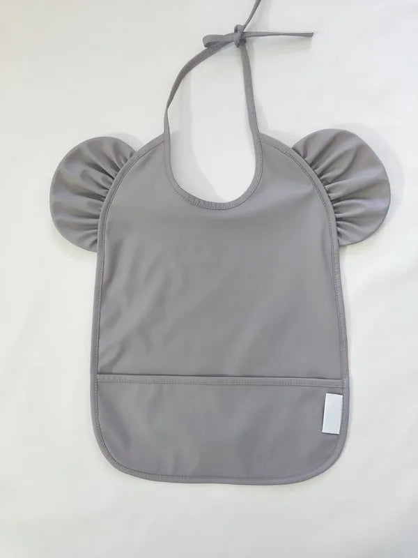 HKM-654547 Hot Selling Waterproof Baby Bibs Children's Smocked Clothing With Pocket Play Lace Baby Bibs