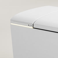 HKM-3230931 Smart Toilet Wall-Hung Elongated Sensor Automatic Flush Remote Control Heated Seat Bidet Ceramic Siphon Jet Toilet
